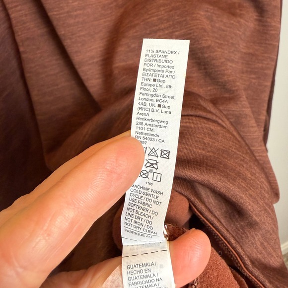 NWT Athleta Womens 3X Altitude Polartec Half Zip Sweatshirt Brown Plus Relaxed B - Picture 13 of 14